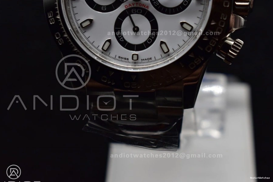Bracelet SS Case 732 Dial 1:1 904L Lightweight Edition Daytona SA 116500 Best White and BTF 0123